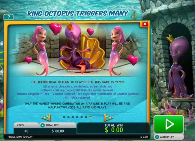 Free Slots 247 image of Octopus Kingdom