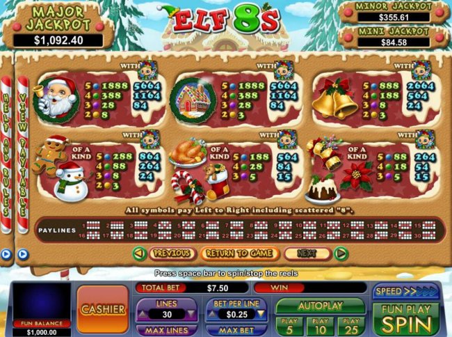 Free Slots 247 image of Elf 8's