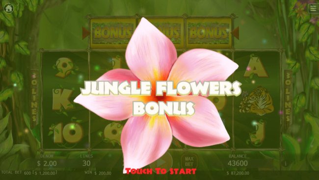 Jungle Flower Bonus by Free Slots 247