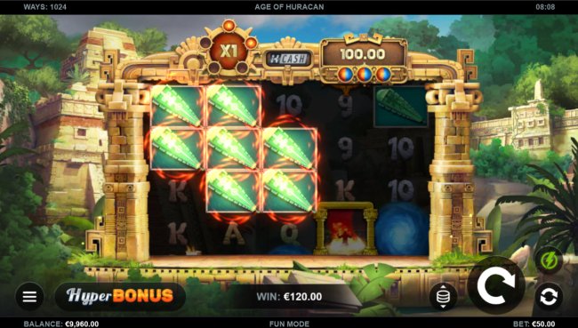 A three of a kind win by Free Slots 247