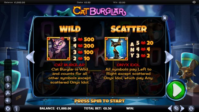Free Slots 247 image of Cat Burglar