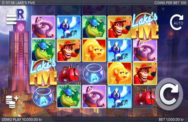 Main Game Board - Free Slots 247