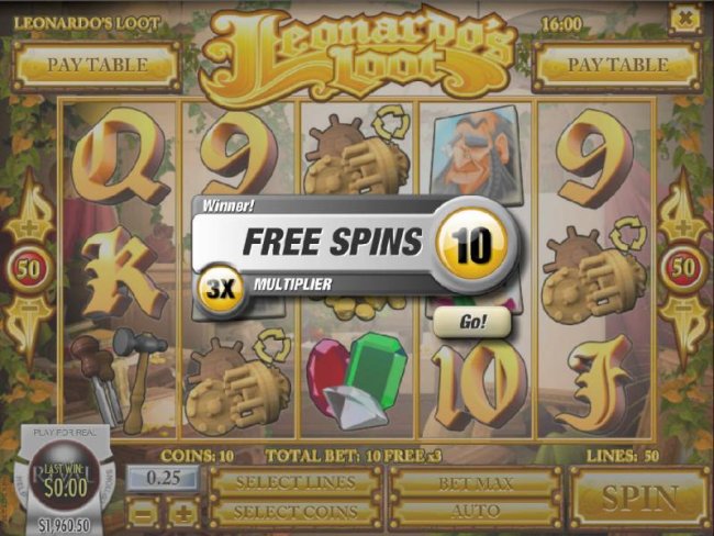 Leonardo's Loot by Free Slots 247