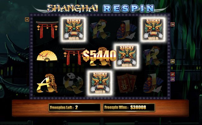 Free Slots 247 image of Shanghai Respin