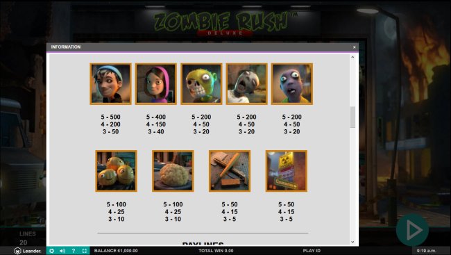 Free Slots 247 image of Zombie Rush Deluxe