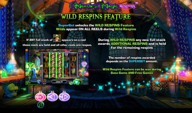 Free Slots 247 - Wild Respins Feature Rules