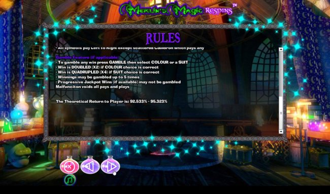 Merlin's Magic Respins by Free Slots 247