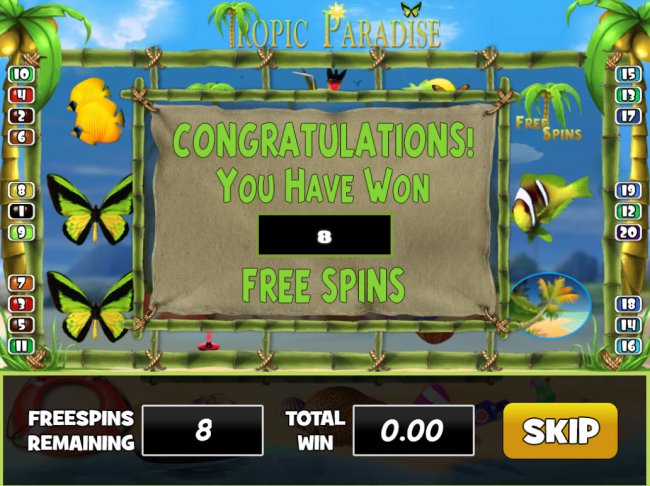 Tropic Paradise by Free Slots 247