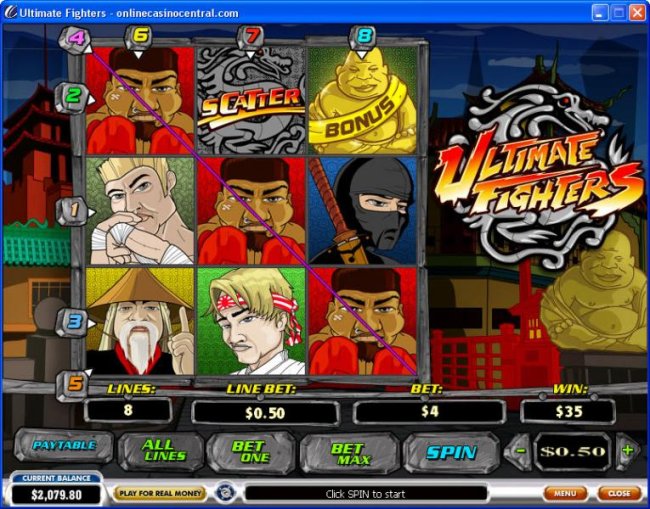 Ultimate Fighters screenshot