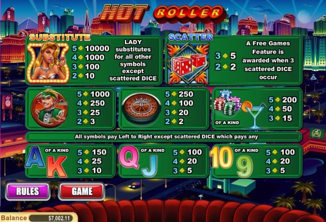 Free Slots 247 image of Hot Roller
