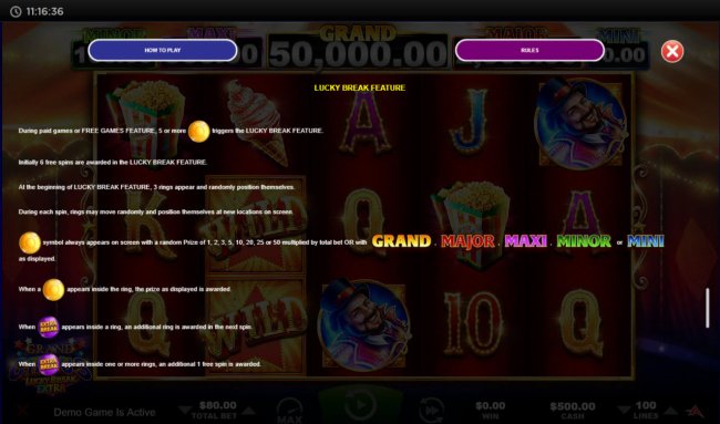 Grand Circus Lucky Break Extra by Free Slots 247