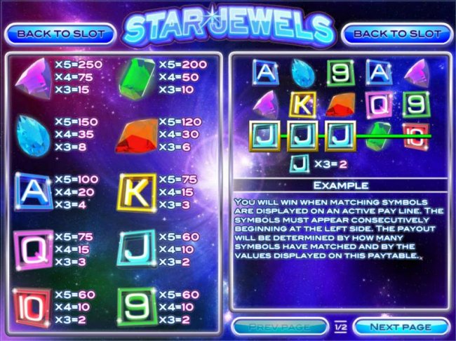 Free Slots 247 image of Star Jewels