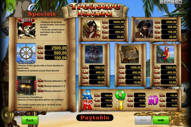 Treasure Island by Free Slots 247