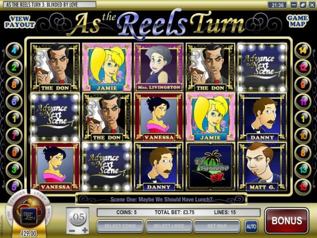 Free Slots 247 image of As the Reels Turn # 3: Blinded By Love