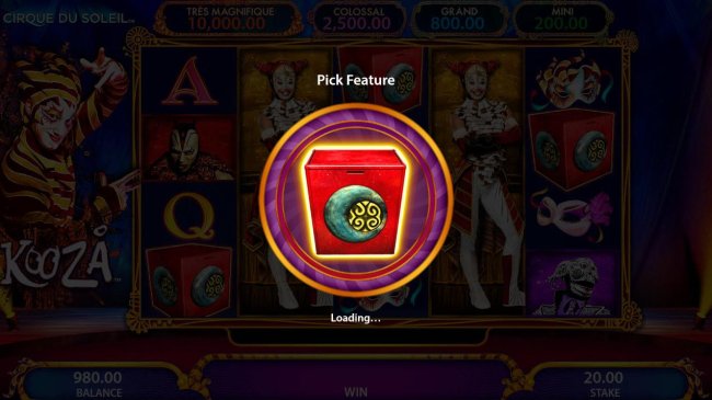 Box Bonus Feature triggered. - Free Slots 247