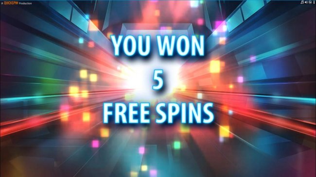 Free Slots 247 - 5 free spins awarded.