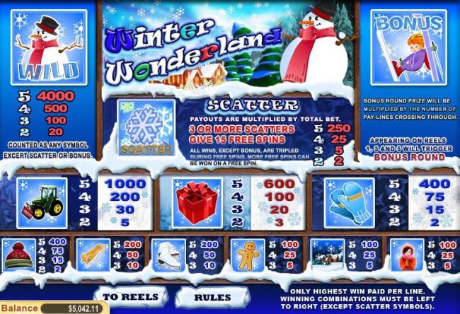 Winter Wonderland screenshot
