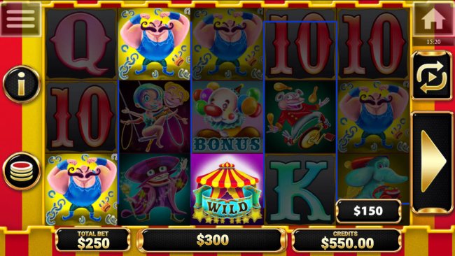 Bigtop Circus by Free Slots 247