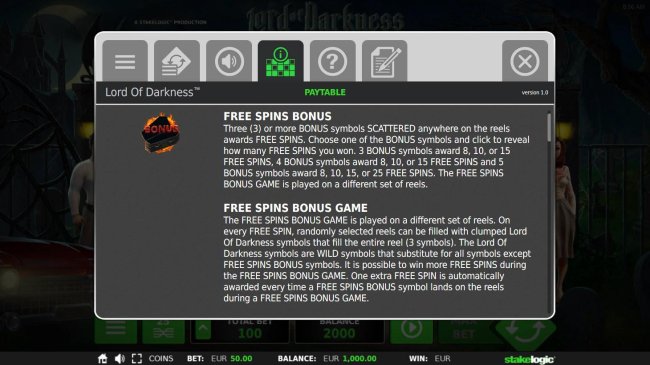 Free Spins Bonus Rules - Free Slots 247