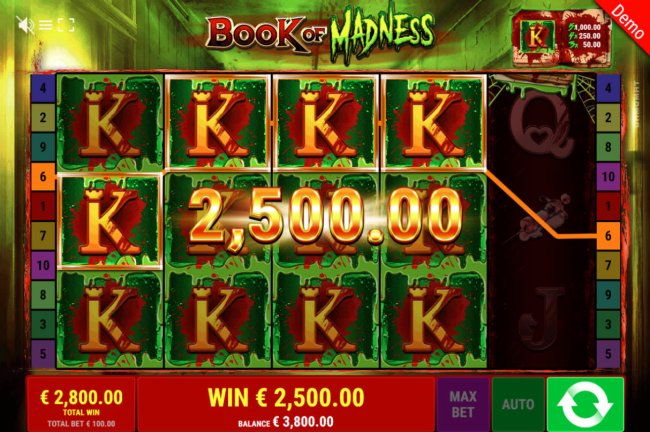 Stacked special symbols triggers a big win during the free games feature - Free Slots 247