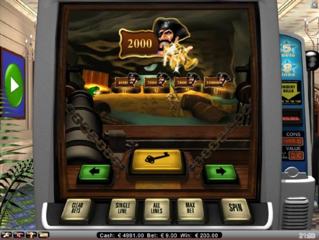 Free Slots 247 - 2000 coin jackpot awarded during bonus feature