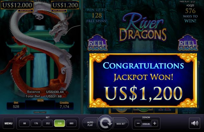 Jackpot Won by Free Slots 247