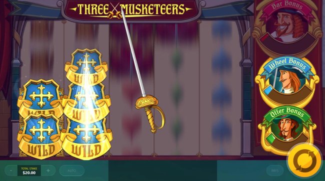 Free Slots 247 image of Three Musketeers