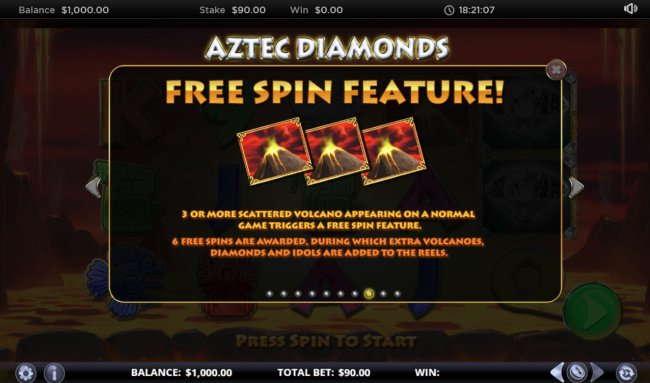 Free Slots 247 image of Aztec Diamonds