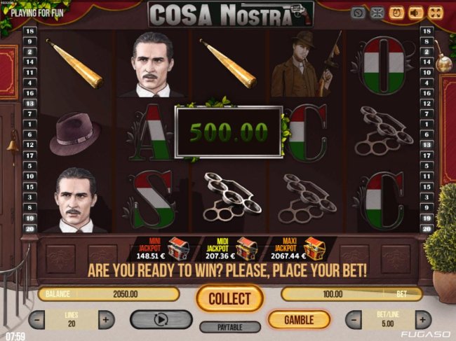 Free Slots 247 image of Cosa Nostra