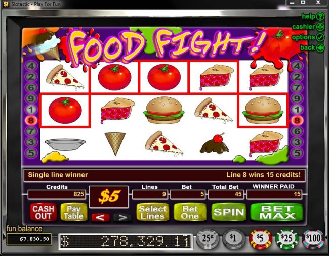 Free Slots 247 image of Food Fight