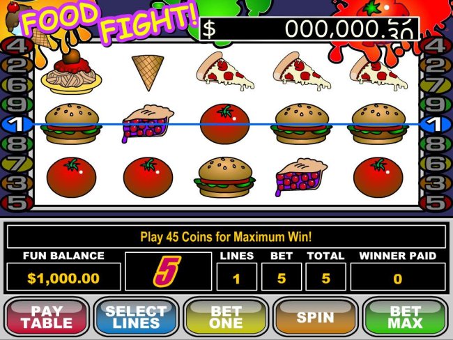 Food Fight by Free Slots 247