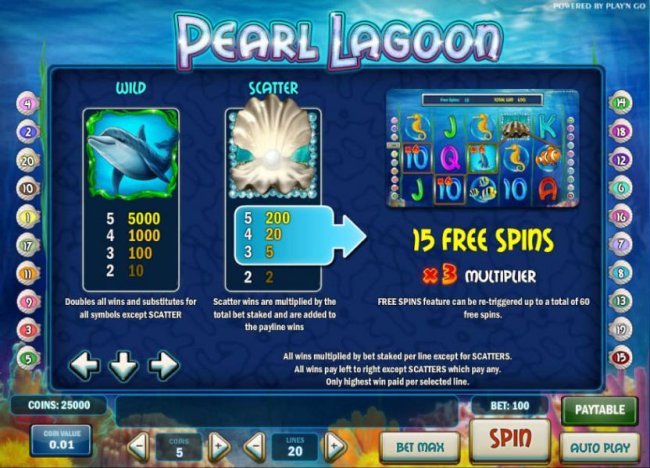 Pearl Lagoon by Free Slots 247