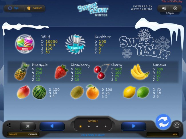 Sweet 'n Sour Winter screenshot