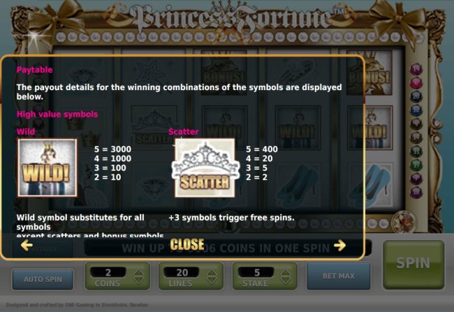 Free Slots 247 image of Princess Fortune