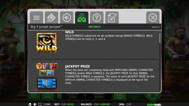 Big 5 Jungle Jackpot by Free Slots 247