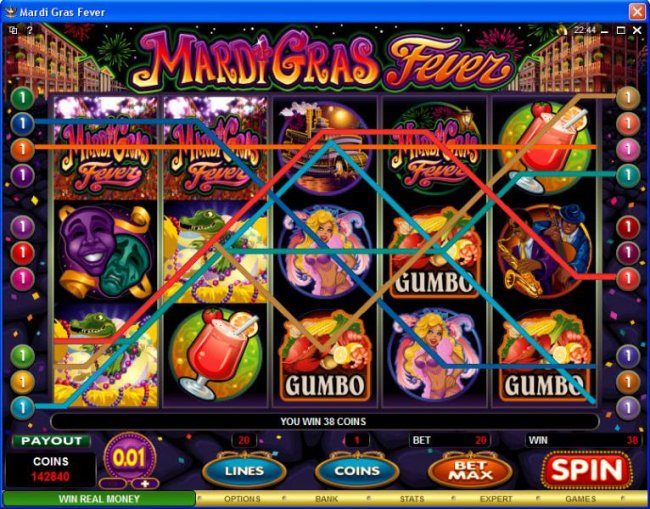 Mardi Gras Fever by Free Slots 247