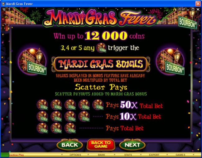 Mardi Gras Fever by Free Slots 247