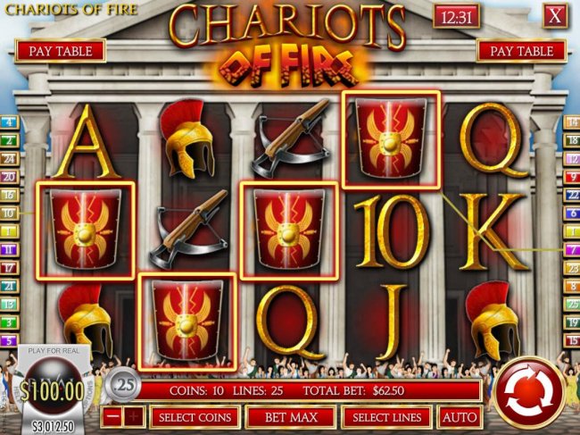Chariots of Fire by Free Slots 247
