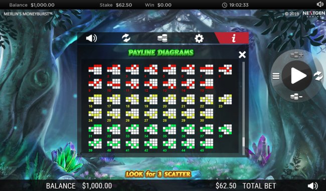 Free Slots 247 - Paylines 1-45