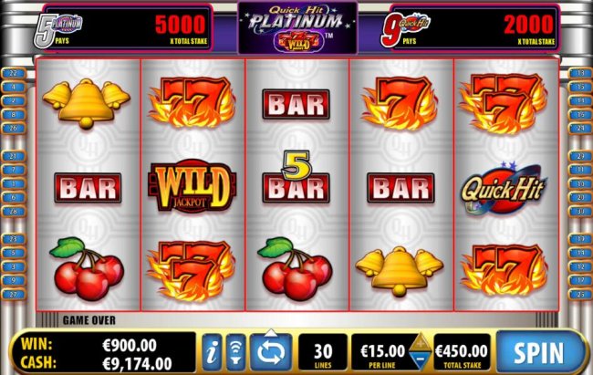 Quick Hit Platinum by Free Slots 247