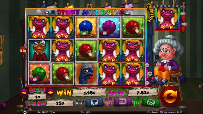 Images of Stinky Socks Slots