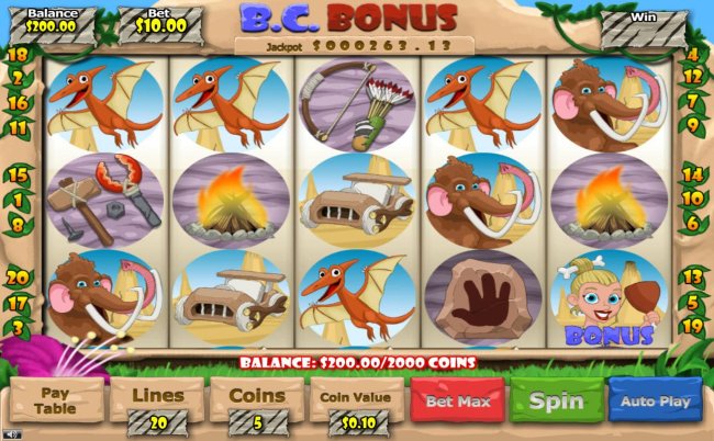 B. C. Bonus by Free Slots 247