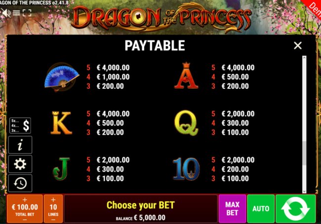 Free Slots 247 image of Dragon of the Princess