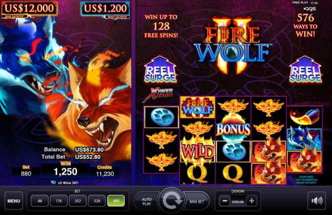 Free Slots 247 image of Fire Wolf II