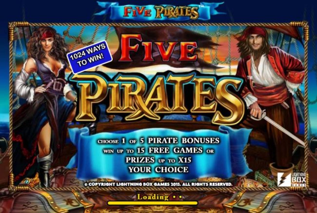 Images of Five Pirates