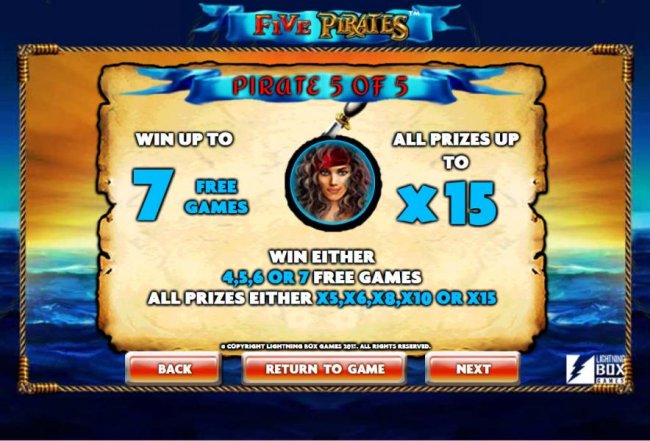 Free Slots 247 image of Five Pirates