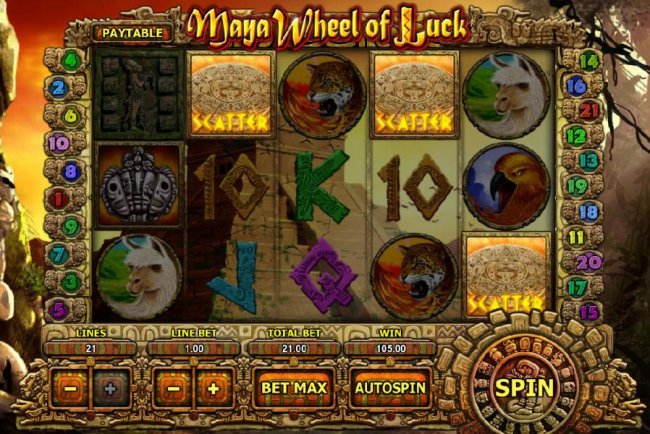 Images of Maya Wheel of Luck