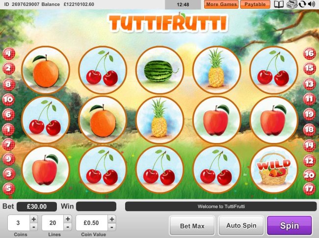 Tutti Frutti by Free Slots 247