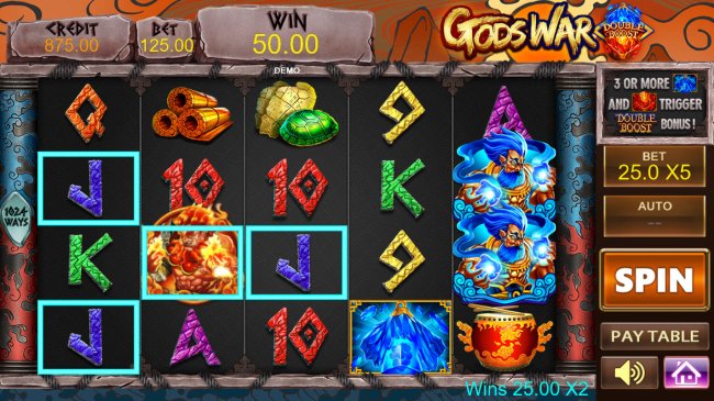 Free Slots 247 image of Gods War