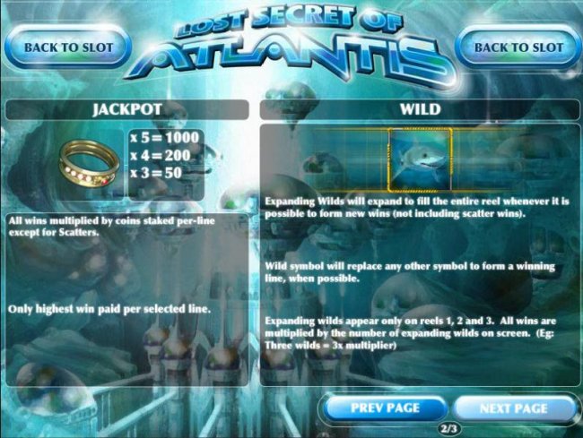Free Slots 247 image of Lost Secret of Atlantis